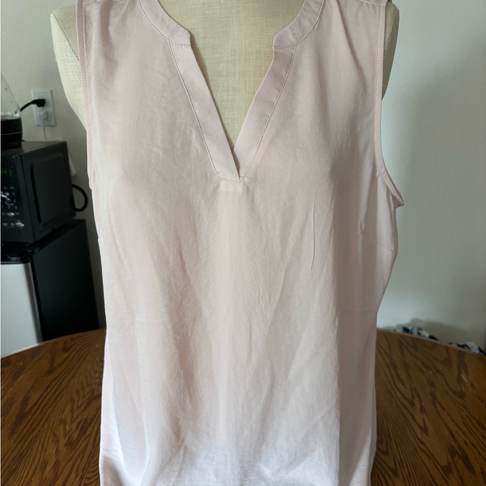 Maurices Pink Sleeveless Tank Top